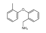 [2-(2-methylphenoxy)phenyl]methanamine Structure