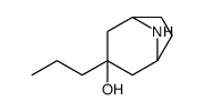 3-propyl-8-azabicyclo[3.2.1]octan-3-ol结构式