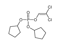 dicyclopentyl 2,2-dichloroethenyl phosphate结构式