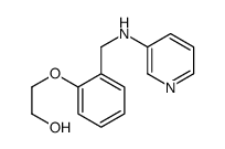 2-[2-[(pyridin-3-ylamino)methyl]phenoxy]ethanol Structure