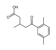 5-(2,5-DIMETHYLPHENYL)-3-METHYL-5-OXOVALERIC ACID picture