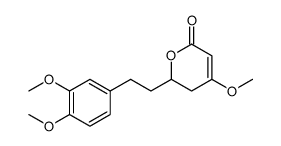 11,12-DIMETHOXYDIHYDROKAWAIN Structure