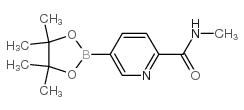 N-甲基-5-(4,4,5,5-四甲基-1,3,2-二氧硼杂环戊烷-2-基)吡啶甲酰胺图片