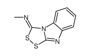 N-methyl-3H-benzo[4,5]imidazo[2,1-c][1,2,4]dithiazol-3-imine结构式