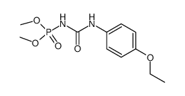 (4-ethoxy-phenylcarbamoyl)-amidophosphoric acid dimethyl ester结构式