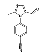 1-(4-cyanophenyl)-2-methyl-1H-imidazole-5-carbaldehyde Structure