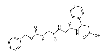 Z-Gly-Gly-DL-β-Phe-β-Ala结构式