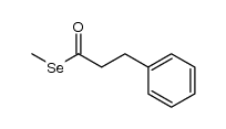 Se-methyl selenohydrocinnamate Structure