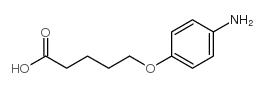 5-(4-aminophenoxy)pentanoic acid结构式