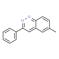 6-Methyl-3-phenylcinnoline结构式