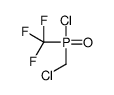 [chloro(chloromethyl)phosphoryl]-trifluoromethane Structure