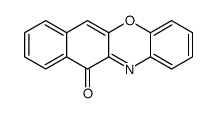 benzo[b]phenoxazin-11-one结构式