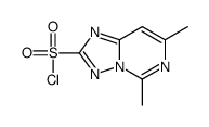 5,7-dimethyl-[1,2,4]triazolo[1,5-c]pyrimidine-2-sulfonyl chloride Structure