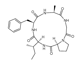 desmocyclopeptide Structure