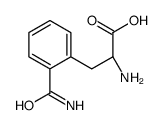 (R)-2-AMINO-3-(2-CARBAMOYLPHENYL)PROPANOIC ACID Structure