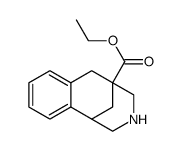 ethyl 1,2,3,4,5,6-hexahydro-1,5-methanobenzo[d]azocine-5-carboxylate hydrochloride结构式