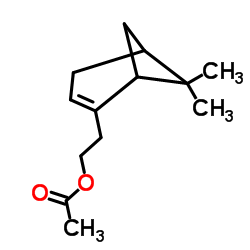 6,6-Dimethyl-2-norpinene-2-ethanol Acetate structure