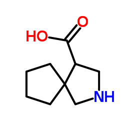 2-Aza-spiro[4.4]nonane-4-carboxylic acid structure