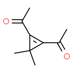 Ethanone, 1,1-(3,3-dimethyl-1-cyclopropene-1,2-diyl)bis- (9CI)结构式