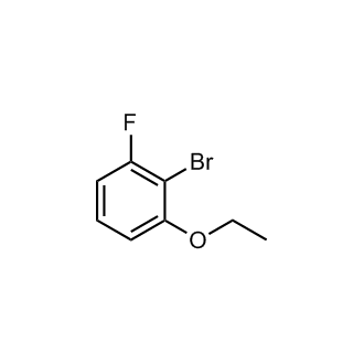 2-Bromo-1-ethoxy-3-fluorobenzene structure