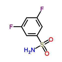 3,5-Difluorobenzenesulfonamide Structure