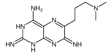 6-[3-(dimethylamino)propyl]pteridine-2,4,7-triamine结构式