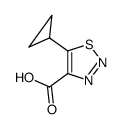 5-cyclopropyl-1,2,3-thiadiazole-4-carboxylic acid picture