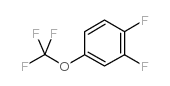 1,2-二氟-4-三氟甲氧基苯结构式