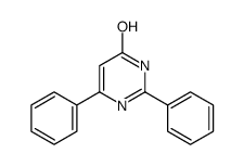 2,6-diphenyl-1H-pyrimidin-4-one结构式