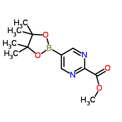 5-硼酸频哪醇酯嘧啶-2-羧酸甲酯图片