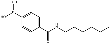 (4-(hexylcarbamoyl)phenyl)boronic acid picture