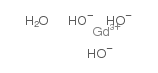 GADOLINIUM HYDROXIDE HYDRATE Structure