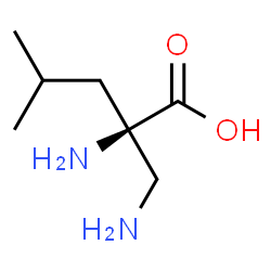 Leucine, 2-(aminomethyl)- (9CI)结构式