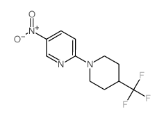 1-(5-nitro-2-pyridinyl)-4-(trifluoromethyl)piperidine图片