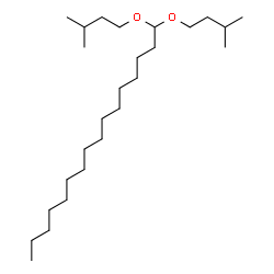 Palmitaldehyde diisopentyl acetal结构式