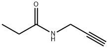 N-(丙-2-炔-1-基)丙酰胺结构式