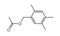 2,4,5-trimethylbenzyl acetate Structure