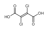 trans-2,3-dichlorobutenedioic acid Structure