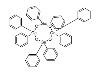 2,2,4,4,6,6,8,8-octakis-phenyl-1,3,5,7,2,4,6,8-tetraoxatetragermocane结构式