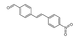 4-[2-(4-nitrophenyl)ethenyl]benzaldehyde结构式