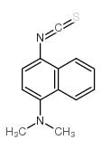 4-二甲氨基-1-萘异硫氰酸酯结构式