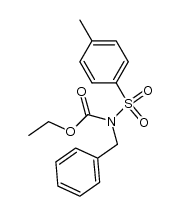 N-p-Tosyl-N-benzylcarbaminsaeureaethylester结构式