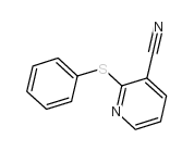 2-(苯基硫代)烟腈结构式