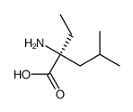 Leucine,2-ethyl-结构式