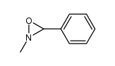 2-methyl-3-phenyl-oxaziridine结构式