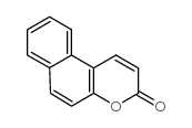 3H-naphtho(2,1-b)pyran-3-one Structure