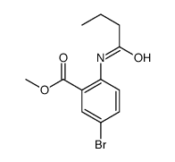 methyl 5-bromo-2-(butanoylamino)benzoate picture