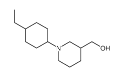 [1-(4-ethylcyclohexyl)piperidin-3-yl]methanol Structure