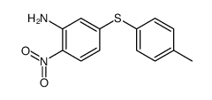 5-(4-methylphenyl)sulfanyl-2-nitroaniline Structure