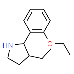 Pyrrolidine, 2-(2-ethoxyphenyl)-3-ethyl- (9CI) structure